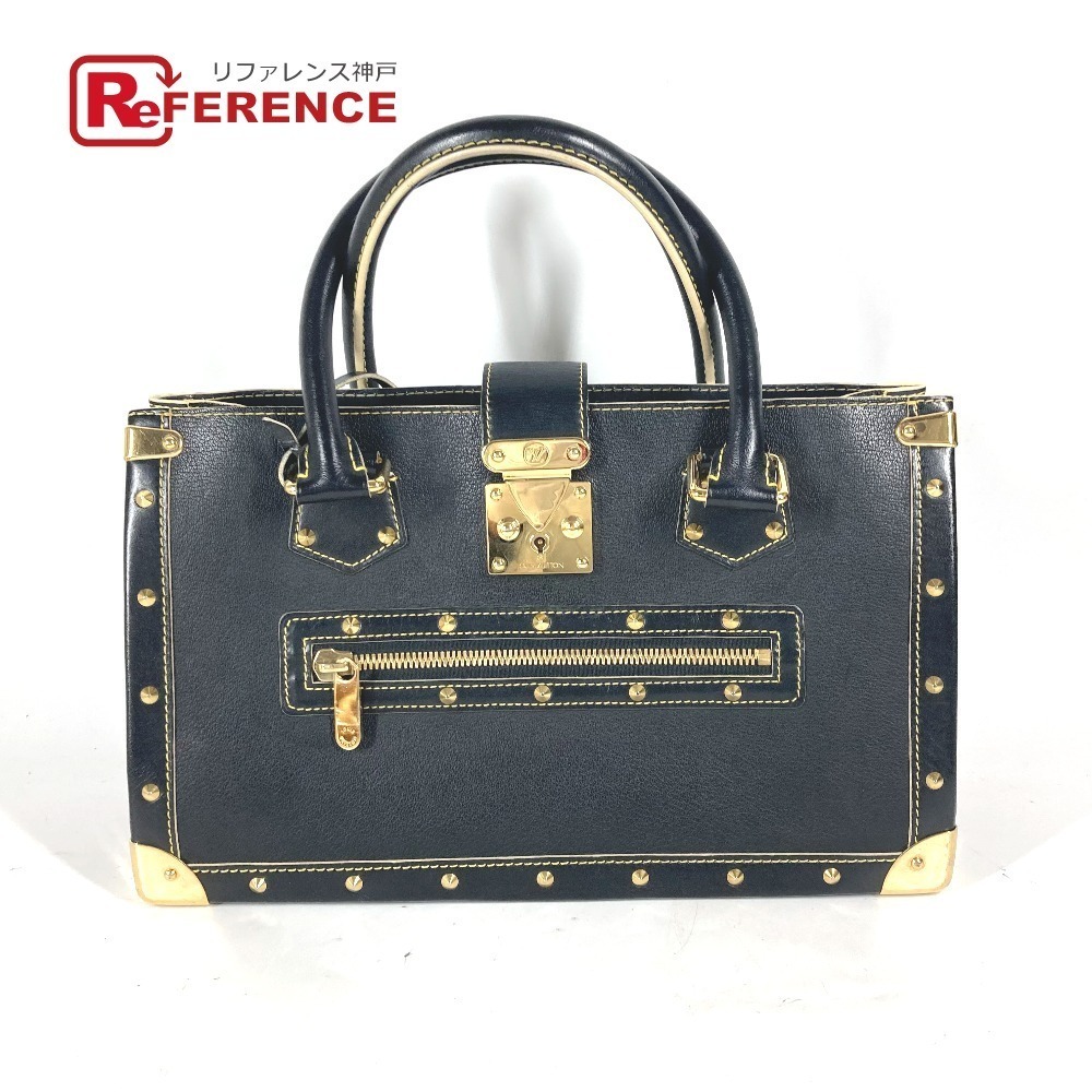 Louis Vuitton Suhali Fabulo Tote Bag Black Leather